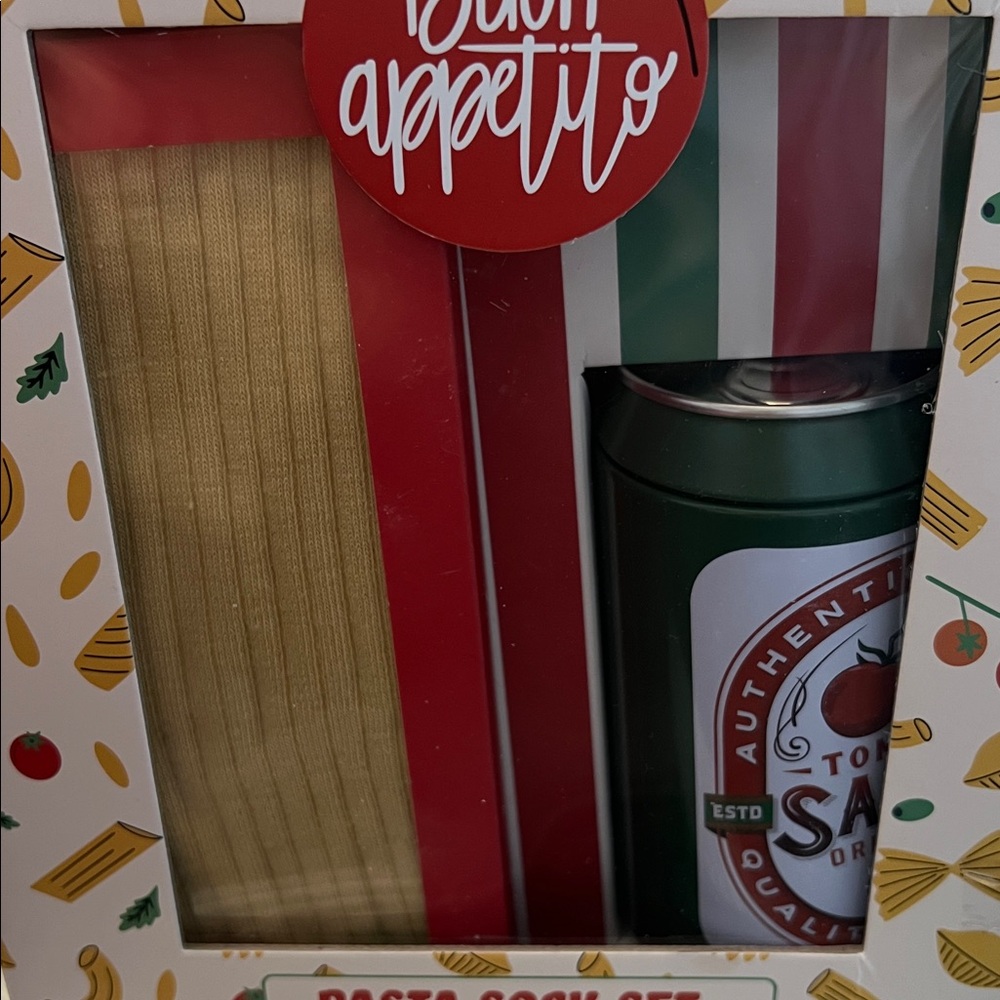 BUON APPETITO PASTA SOCK SET - Picture 3 of 6